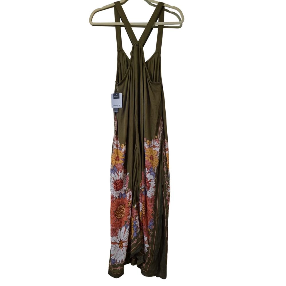NwT Large O'Neill Women's Floral Cover-up Tank Dress - Picture 5 of 10